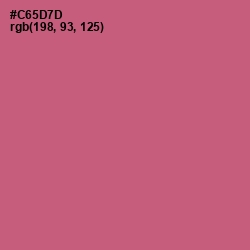 #C65D7D - Cranberry Color Image