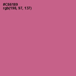 #C66189 - Charm Color Image