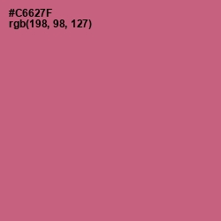 #C6627F - Contessa Color Image