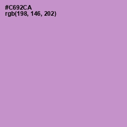 #C692CA - Lilac Color Image
