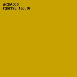 #C6A300 - Buddha Gold Color Image