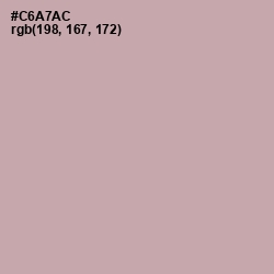 #C6A7AC - Bison Hide Color Image