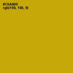 #C6A809 - Buddha Gold Color Image
