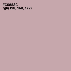 #C6A8AC - Bison Hide Color Image