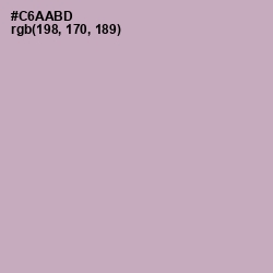 #C6AABD - Lily Color Image