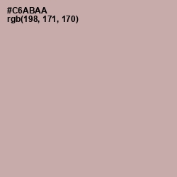 #C6ABAA - Bison Hide Color Image