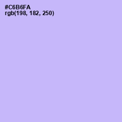 #C6B6FA - Perfume Color Image