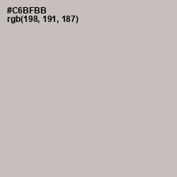 #C6BFBB - Cotton Seed Color Image