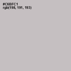 #C6BFC1 - Pale Slate Color Image