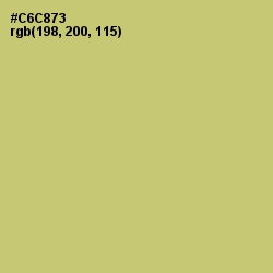 #C6C873 - Tacha Color Image