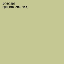 #C6C893 - Pine Glade Color Image