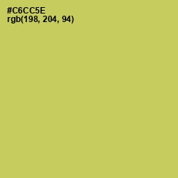 #C6CC5E - Wattle Color Image