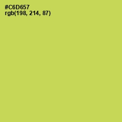 #C6D657 - Wattle Color Image