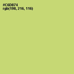 #C6D874 - Chenin Color Image