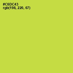 #C6DC43 - Wattle Color Image