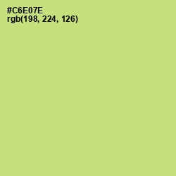 #C6E07E - Yellow Green Color Image