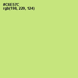 #C6E57C - Yellow Green Color Image