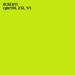 #C6E811 - Las Palmas Color Image