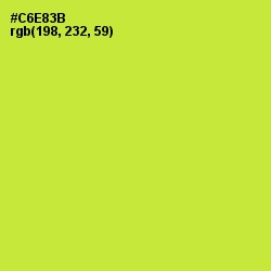 #C6E83B - Pear Color Image