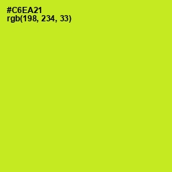 #C6EA21 - Pear Color Image