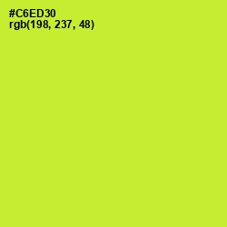 #C6ED30 - Pear Color Image