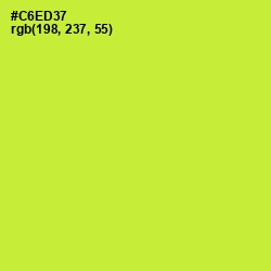 #C6ED37 - Pear Color Image