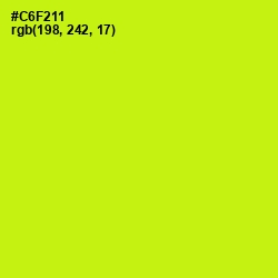 #C6F211 - Las Palmas Color Image