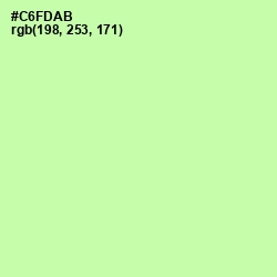 #C6FDAB - Reef Color Image