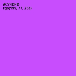 #C74DFD - Heliotrope Color Image