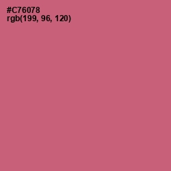 #C76078 - Contessa Color Image