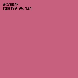 #C7607F - Contessa Color Image