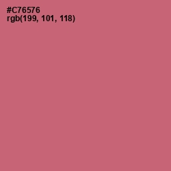 #C76576 - Contessa Color Image