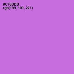 #C76DDD - Orchid Color Image