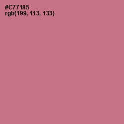#C77185 - Charm Color Image