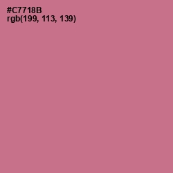 #C7718B - Charm Color Image