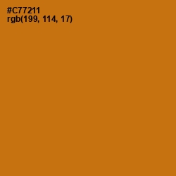 #C77211 - Meteor Color Image