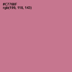 #C7768F - Charm Color Image