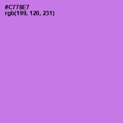 #C778E7 - Heliotrope Color Image