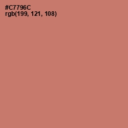 #C7796C - Contessa Color Image