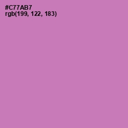 #C77AB7 - Hopbush Color Image