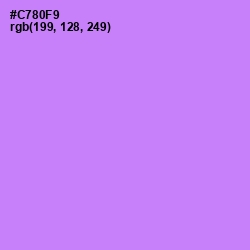 #C780F9 - Lavender Magenta Color Image