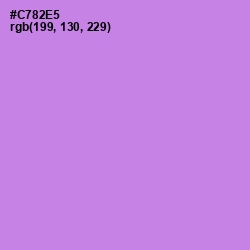 #C782E5 - Light Wisteria Color Image