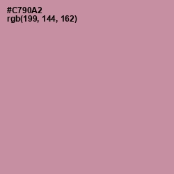 #C790A2 - Viola Color Image