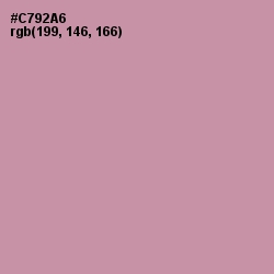 #C792A6 - Viola Color Image