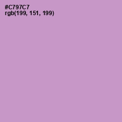 #C797C7 - Lilac Color Image