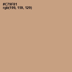 #C79F81 - Oriental Pink Color Image
