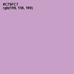 #C79FC7 - Lilac Color Image