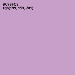 #C79FC9 - Lilac Color Image