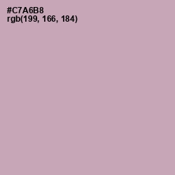 #C7A6B8 - Lily Color Image