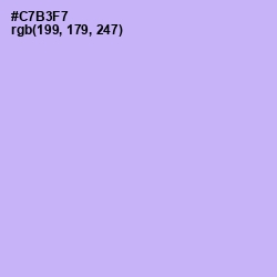 #C7B3F7 - Perfume Color Image